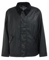 Veste Wax Oversize Barbour Transport Noir