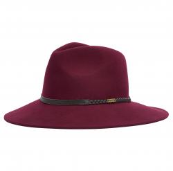 Chapeau Barbour Tack Fedora Cabernet